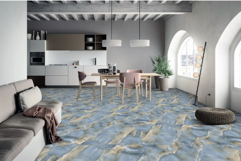 Snow Blue Matt Tiles (600x1200mm) - Image 2