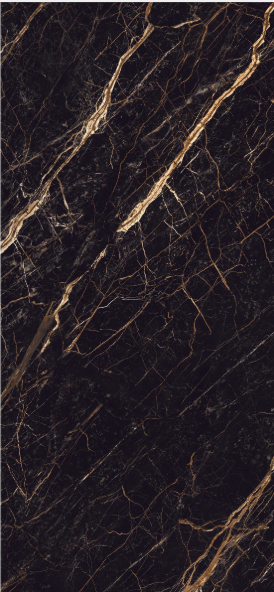 MAGMA BLACK BM A High Gloss Slab Tiles (1200x2400mm)