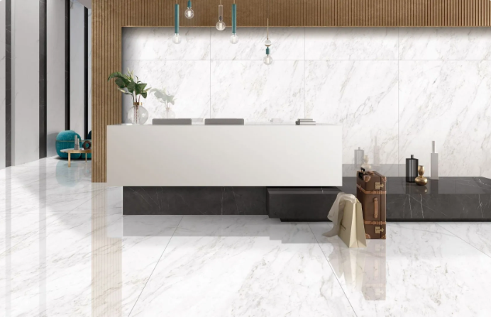 CARRARA WHITE Slab Tiles (1200x1800mm) - Image 2