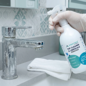 Tap & Shower Cleaner & Limescale Remover Spray | Removes Hard Water Stains, Soap Scum & Limescale | Bathroom & Kitchen Cleaner | 500 mlTap & Shower Cleaner & Limescale Remover Spray | Removes Hard Water Stains, Soap Scum & Limescale | Bathroom & Kitchen Cleaner | 500 ml