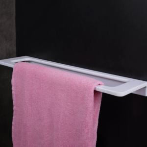 Semi Ceramic Towel Rack NX-506 | Wall Mounted Bathroom Towel Holder | Modern Towel Bar Rack | 22 Inch