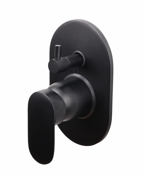 ORIENT BRUSH BLACK SERIES – S/L DIV. UPPER PARTS HANDLE, BUTTON & PLATE (OB-024 M)