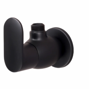 ORIENT BRUSH BLACK SERIES – ANGLE COCK WITH WALL FLANGE (OB-005 M)