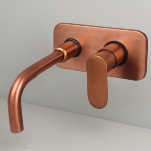 S/L BASIN MIXER WALL MOUNTED FULL SET – ORIENT BRUSH ROSE GOLD SERIES (ORG-019 M)
