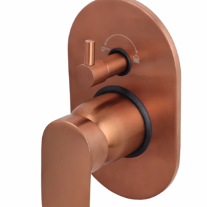 S/L DIV. UPPER PARTS HANDLE, BUTTON & PLATE – ORIENT BRUSH ROSE GOLD SERIES (ORG-024 M)