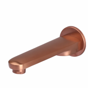 DIV. PLAIN SPOUT WITH WALL FLANGE – ORIENT BRUSH ROSE GOLD SERIES (ORG-025 M)