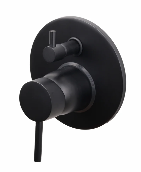S/L DIV. UPPER PARTS HANDLE, BUTTON & PLATE – FLORENT BRUSH BLACK SERIES (FB-024 M)