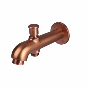 DIV. TIPON SPOUT WITH WALL FLANGE – FLORENT BRUSH ROSE GOLD SERIES (FRG-026 M)