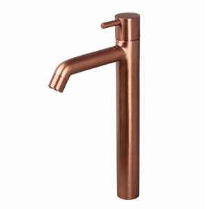 PILLAR COCK WITH EXTENSION BODY – FLORENT BRUSH ROSE GOLD SERIES (FRG-023 M)