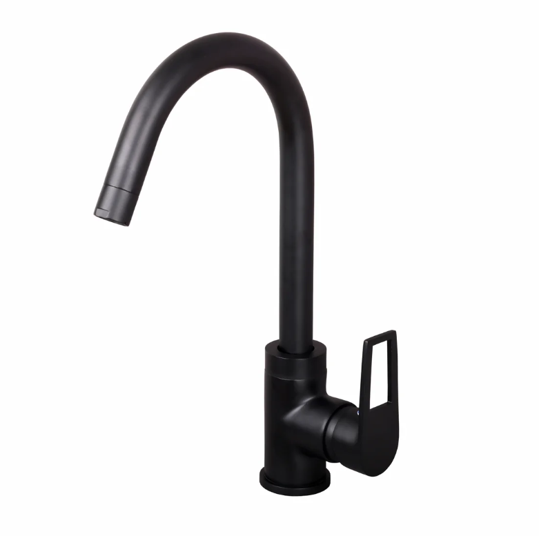 S/L SINK MIXER TABLE MOUNTED – BRONZE BRUSH BLACK SERIES (BB-027 M)