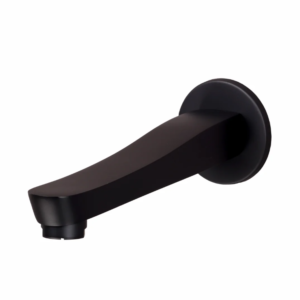 DIV. PLAIN SPOUT WITH WALL FLANGE – BRONZE BRUSH BLACK SERIES (BB-025 M)
