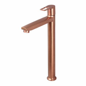 PILLAR COCK WITH EXTENSION BODY – BRONZE BRUSH ROSE GOLD SERIES (BRG-023 M)