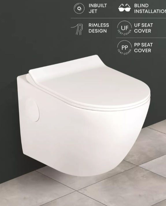 ANGEL RIMLESS – MODERN RIMLESS SANITARYWARE